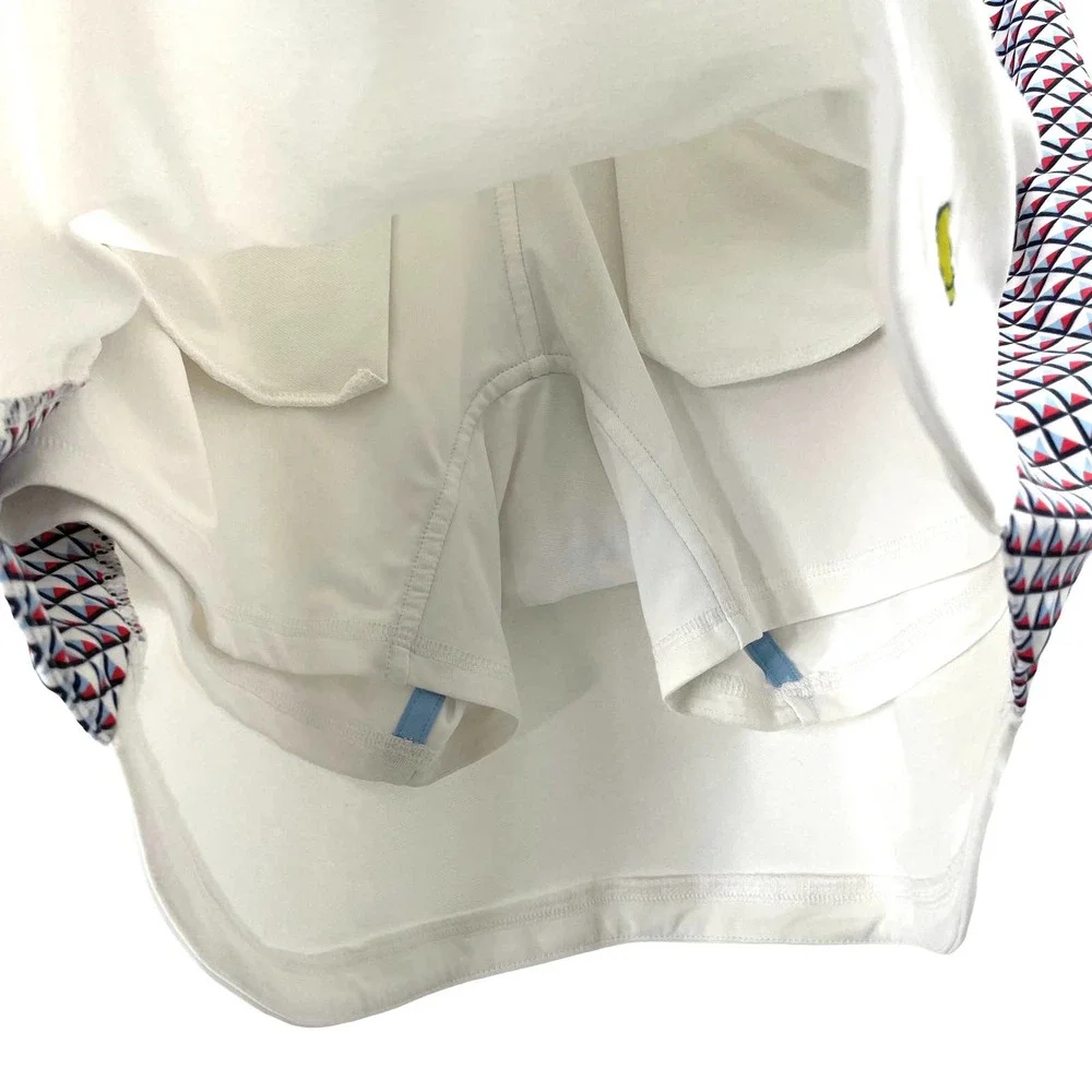 Peter Millar Alice Petal Hem Skorts Sz XS Masters logo golf pickle ball - Picture 4 of 7